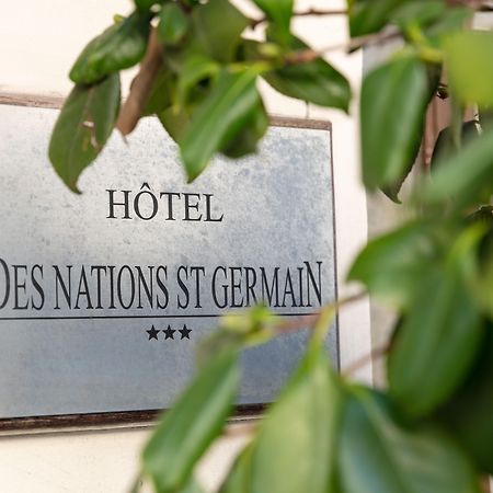 Hotel Des Nations Saint Germain Parijs Buitenkant foto